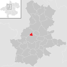 Poloha obce Neumarkt im Hausruckkreis v okrese Grieskirchen (klikacia mapa)