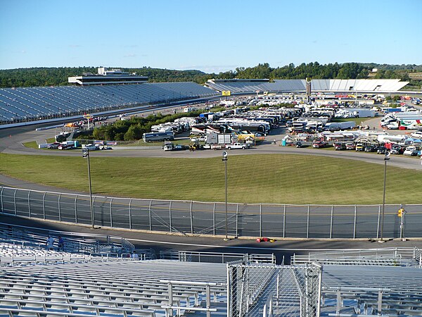 New Hampshire Motor Speedway, the track where the race will be held.