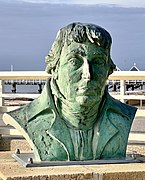 Nicolas Baudin Bust in Busselton in 2022