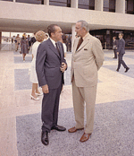 1972 to 1973: Richard Nixon, Lyndon B. Johnson