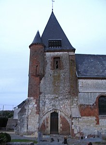 Noircourt église fortifiée (clocher façade Sud) 1.jpg