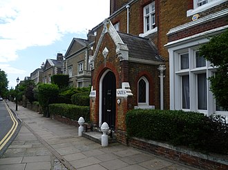 Park Gates House, in Pembroke Villas, is next to the old entrance to Old Deer Park