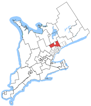 <span class="mw-page-title-main">Oak Ridges—Markham</span> Federal electoral district in Ontario, Canada