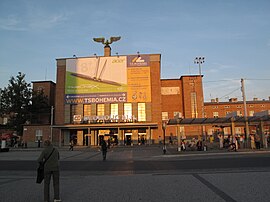 Pohľad na budovu stanice