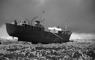 MV <i>Plassy</i> Cargo ship wrecked off Inisheer, Island