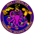 Orbital Sciences CRS Flight 8E Patch.png