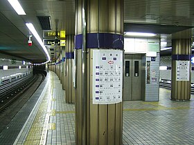 Piattaforma della stazione