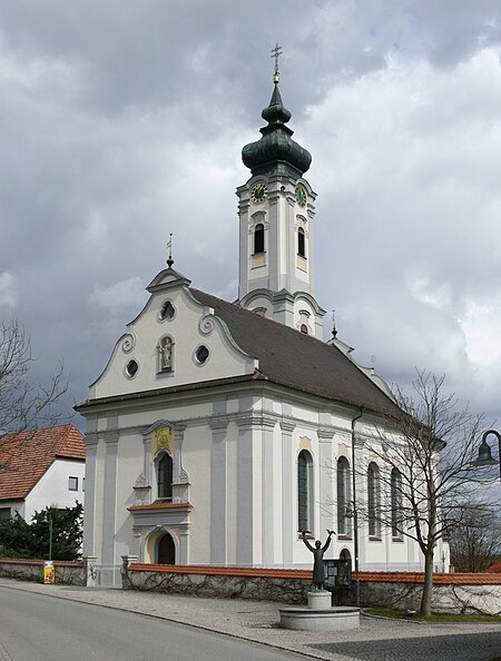 Otterswang Pfarrkirche außen1