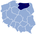 POL Kętrzyn map.svg