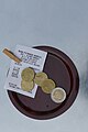 * Nomination Bill for two cups of coffee in the Cafè at the Sóller train station with Euro coins on a small plate --Kritzolina 07:09, 18 February 2024 (UTC) * Promotion  Support Good quality. --Poco a poco 07:50, 18 February 2024 (UTC)