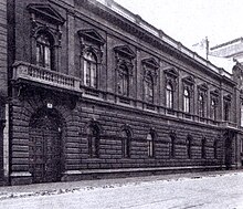 Palais Wittgenstein, the family home, around 1910 (Source: Wikimedia)