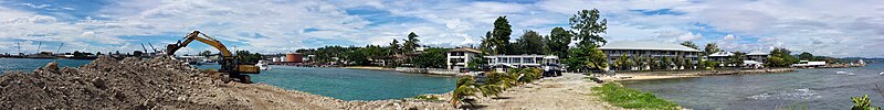 File:Panorama of Breakwater, Honiara.jpg