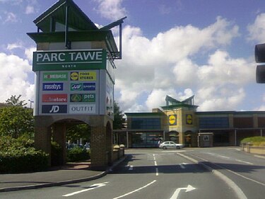 Entrance to Parc Tawe North Parc Tawe.DSC00540.JPG