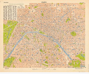 300px paris by geographical section%2c general staff%2c war office%2c 1944   stanford libraries