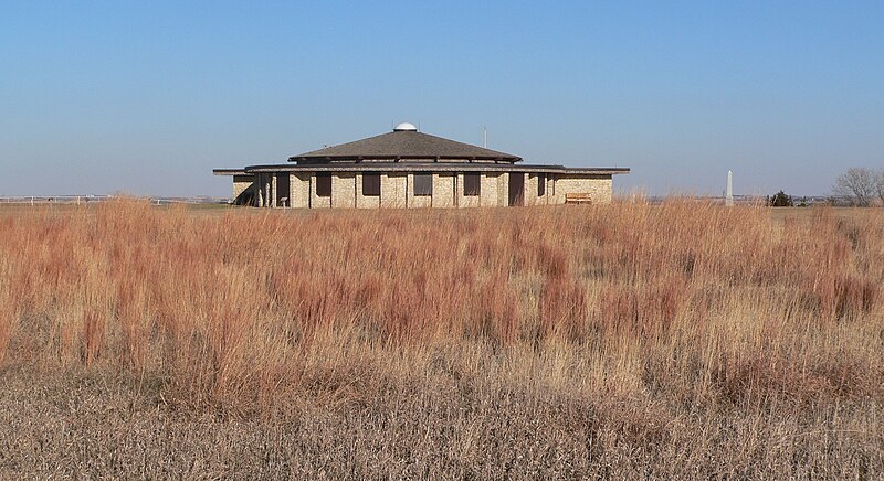 File:Pawnee Indian Museum (Republic, Kansas) from S 1.JPG