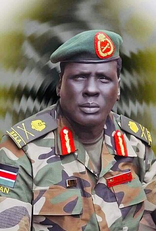 <span class="mw-page-title-main">Peter Gadet</span> Sudanese general (c.1958–2019)