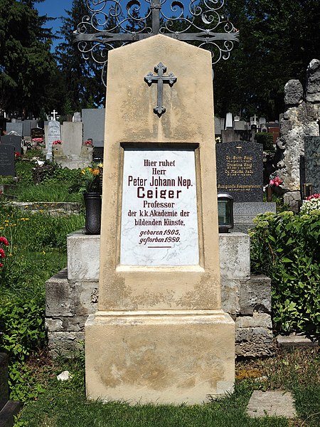 File:Peter Johann Nepomuk Geiger grave, Vienna, 2017.jpg