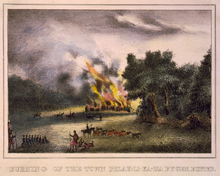 Gen. Eustis burned Pilaklikaha, or Abraham's Town, on his way to join Gen. Scott's campaign. Pilaklikaha.png