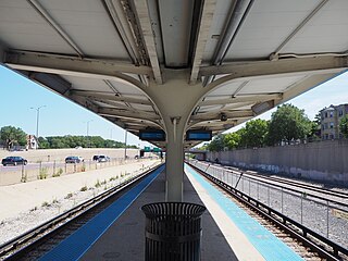 <span class="mw-page-title-main">Austin station (CTA Blue Line)</span> Chicago "L" station