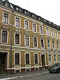 Apartment building in closed development