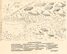 Annapolis Royal (Port Royal) area in 1613 PortRoyal par Champlain.tif