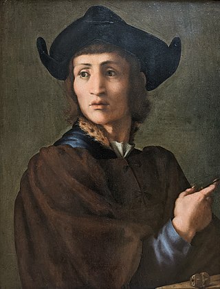 <i>Portrait of a Jeweler</i> Painting by Pontormo