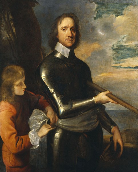 File:Portrait of Oliver Cromwell in armour (by Robert Walker).jpg