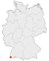 Position of Kandern in Germany.png