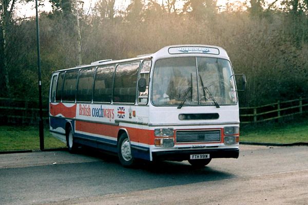 Preserved former British Coachways Plaxton Supreme IV bodied Volvo B58 coach in January 2011