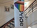 Pride banner seen on Thessaloniki EuroPride Human Rights Conference