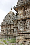 Narasimha temple Profile of Lakshminarasimha temple at Javagal.JPG