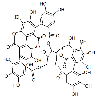 Punicacortein C Chemical compound