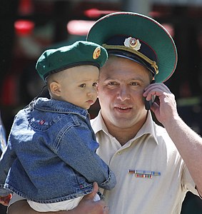 English: Stavropol celebrates Border Guards' Day Русский: День пограничных войск России отмечают в Ставрополе