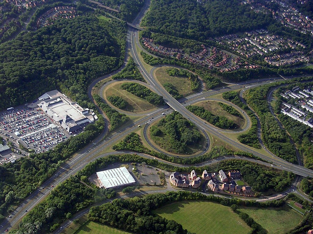 cloverleaf landscape