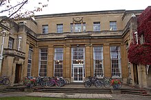 Regent's Park College, Oxford. Refectory at Regent's Park College, Oxford - geograph.org.uk - 1548097.jpg