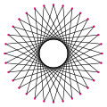 Pravidelný hvězdný polygon 32-13.svg