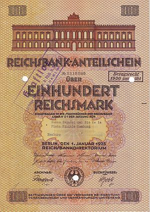 Reichsbank: Geschichte, Zentrale am Werderschen Markt, Reichsbankpräsidenten