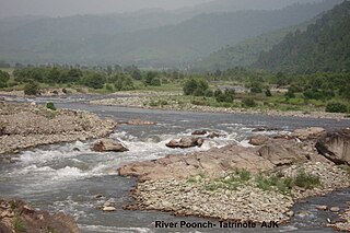 Poonch River river in India and Pakistan