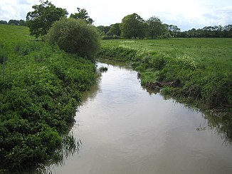 The River Eden at Chiddingstone