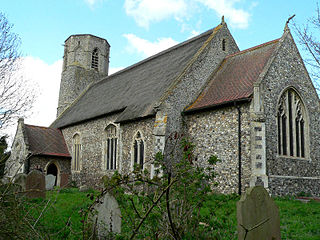 <span class="mw-page-title-main">Rockland St Peter</span> Human settlement in England