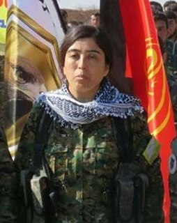 Rojda Felat Syrian Kurdish YPG commander