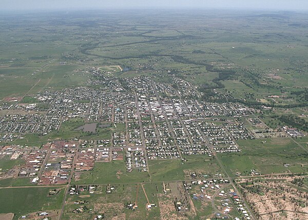 Aerial view of Roma