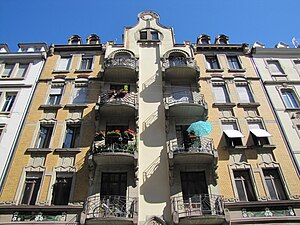 Français : Immeuble, 11 rue Grad (1905)