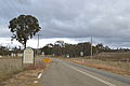 English: Town entry sign at Rugby, New South Wales