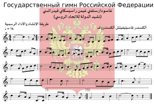 Russian Anthem Music Sheet.InstrumentalSimpleAr.svg