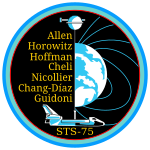 Missionsemblem STS-75