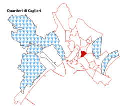 Mappa dei quartieri di