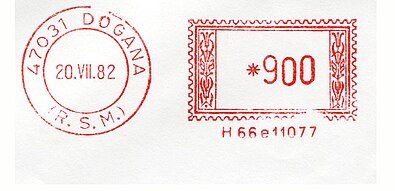 San Marino stamp type E1.jpg