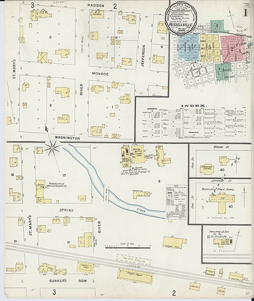 File:Sanborn Fire Insurance Map from Russellville, Pope County, Arkansas. LOC sanborn00339 003-1.jpg