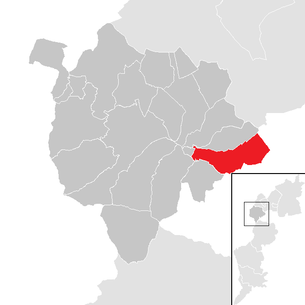 Umístění komunity Schattendorf v okrese Mattersburg (klikatelná mapa)